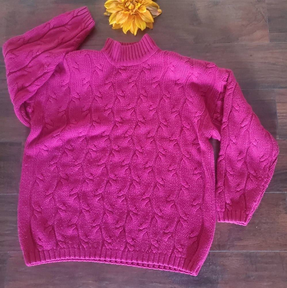 90's Vintages SHOULDERS PADS SWEATER - Picture 3 of 8